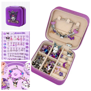 KUROMI HELLO KITTY BEADS CHARMS SADA NA VÝROBU ŠPERKOV